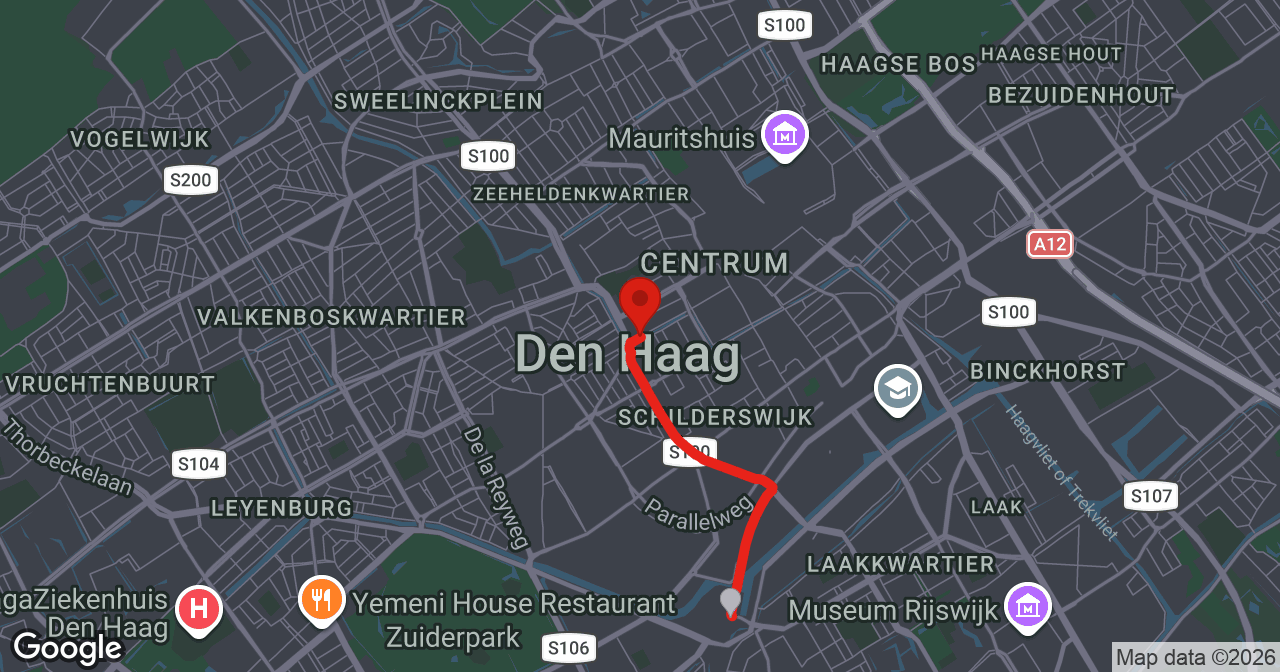 Kaart van de meldlocatie