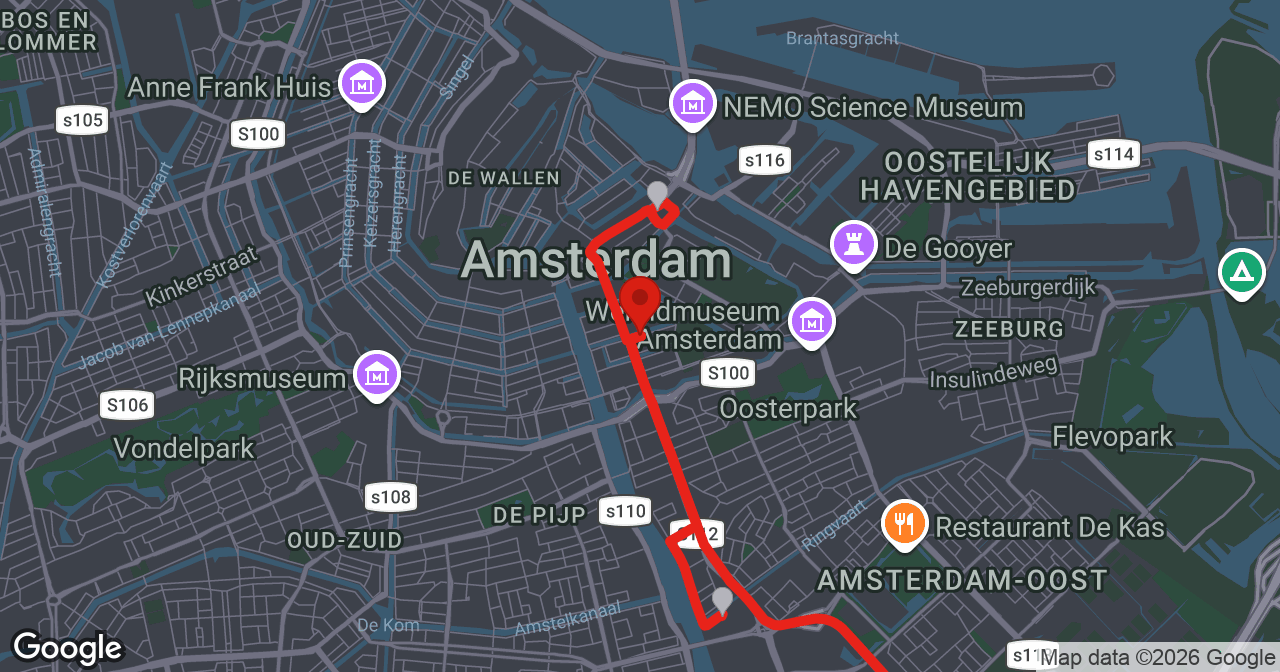 Kaart van de meldlocatie
