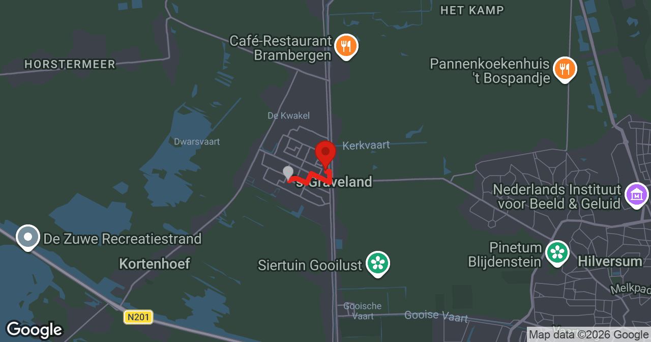 Kaart van de meldlocatie