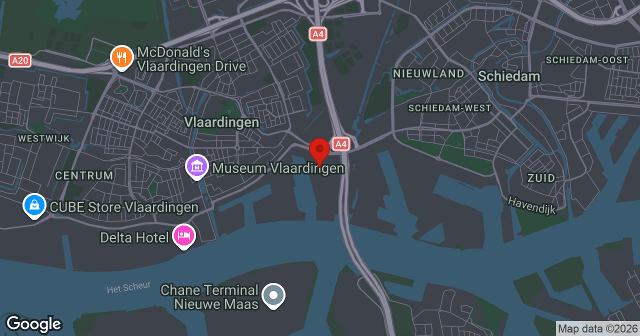 Kaart van de meldlocatie