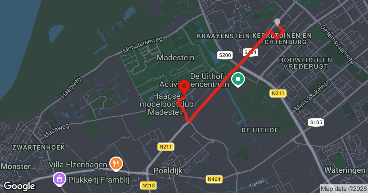 Kaart van de meldlocatie