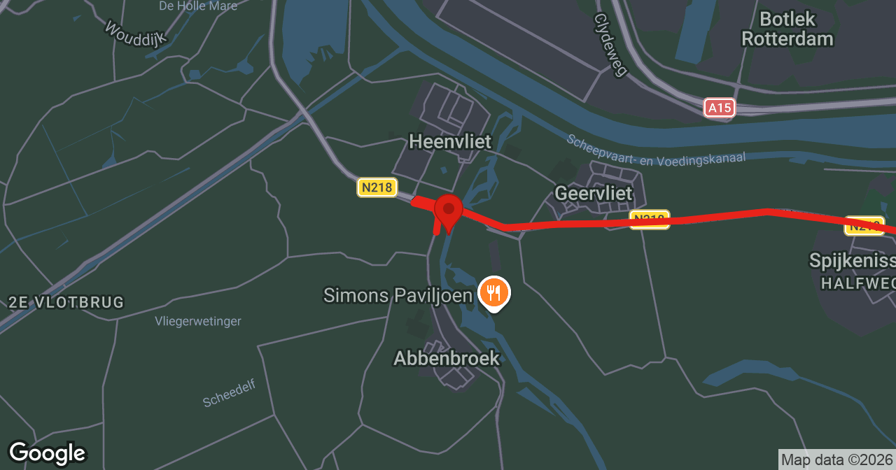 Kaart van de meldlocatie