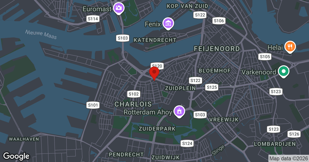 Kaart van de meldlocatie