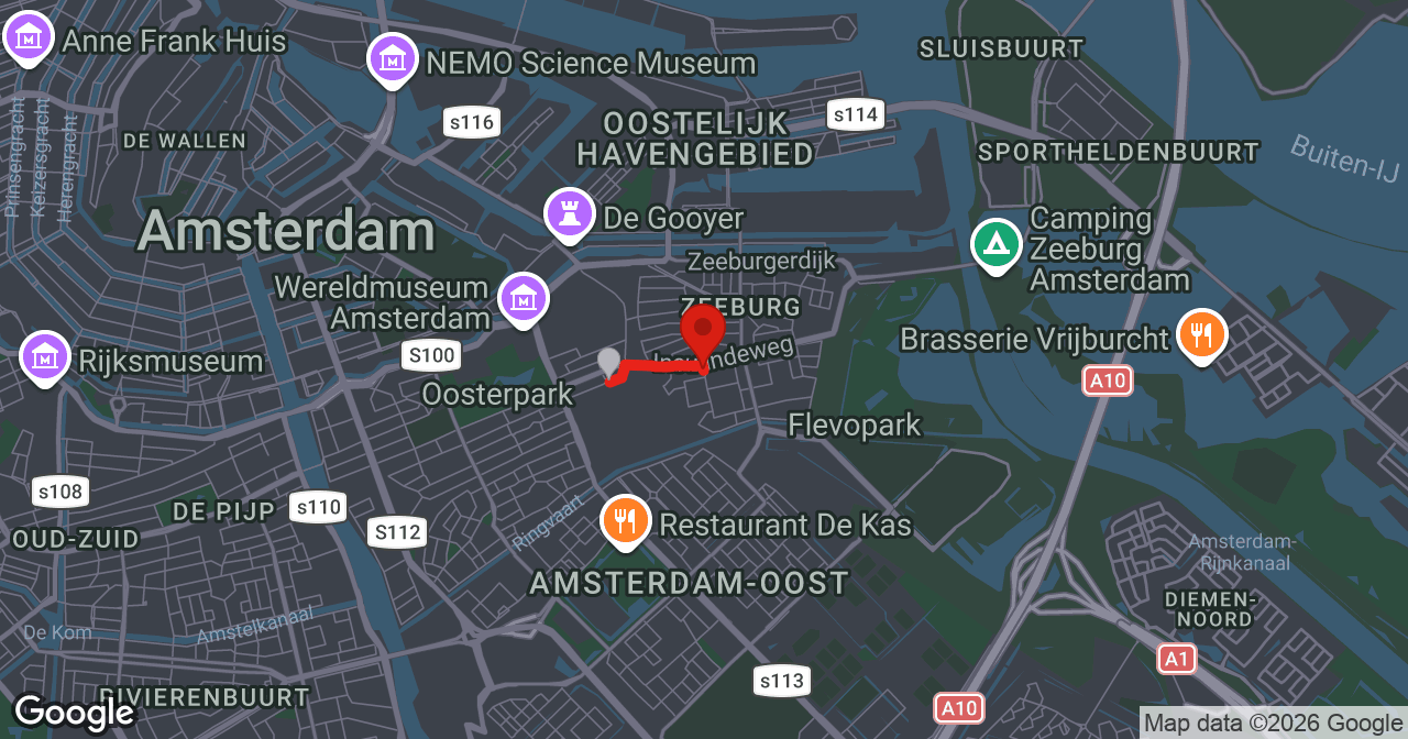 Kaart van de meldlocatie