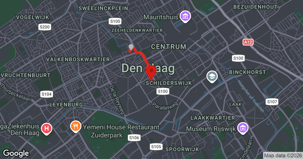 Kaart van de meldlocatie