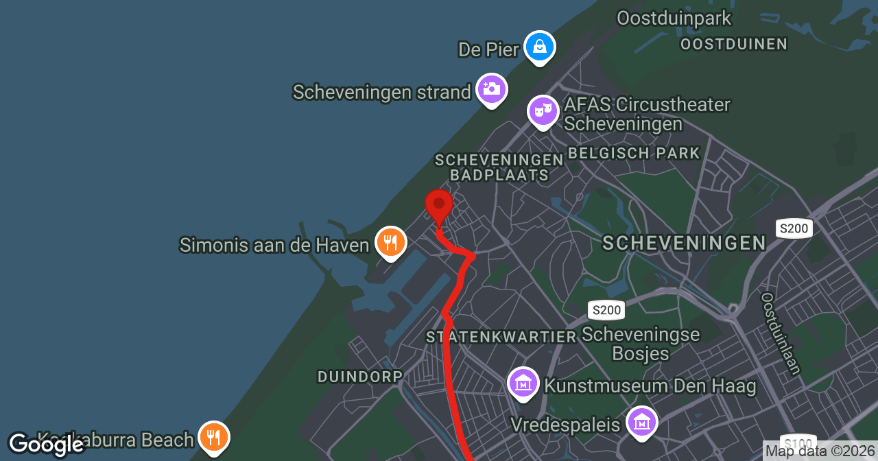 Kaart van de meldlocatie