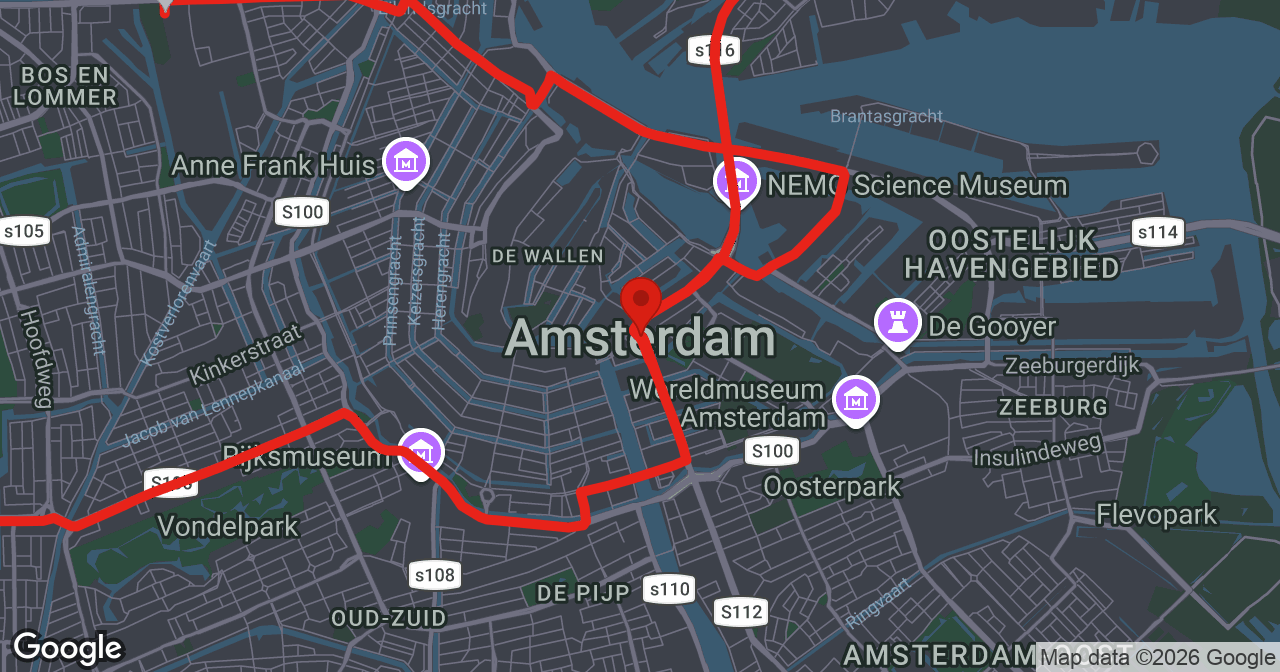 Kaart van de meldlocatie