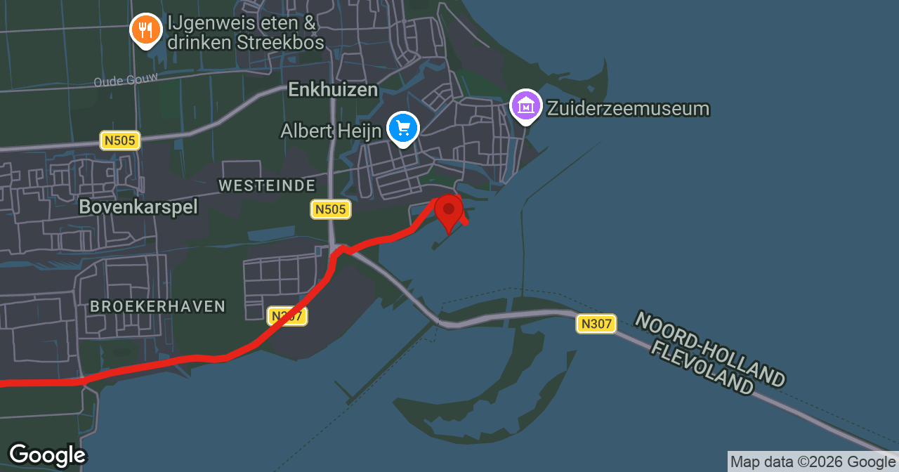 Kaart van de meldlocatie