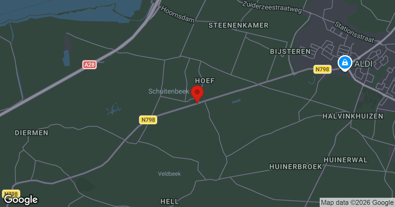 Kaart van de meldlocatie