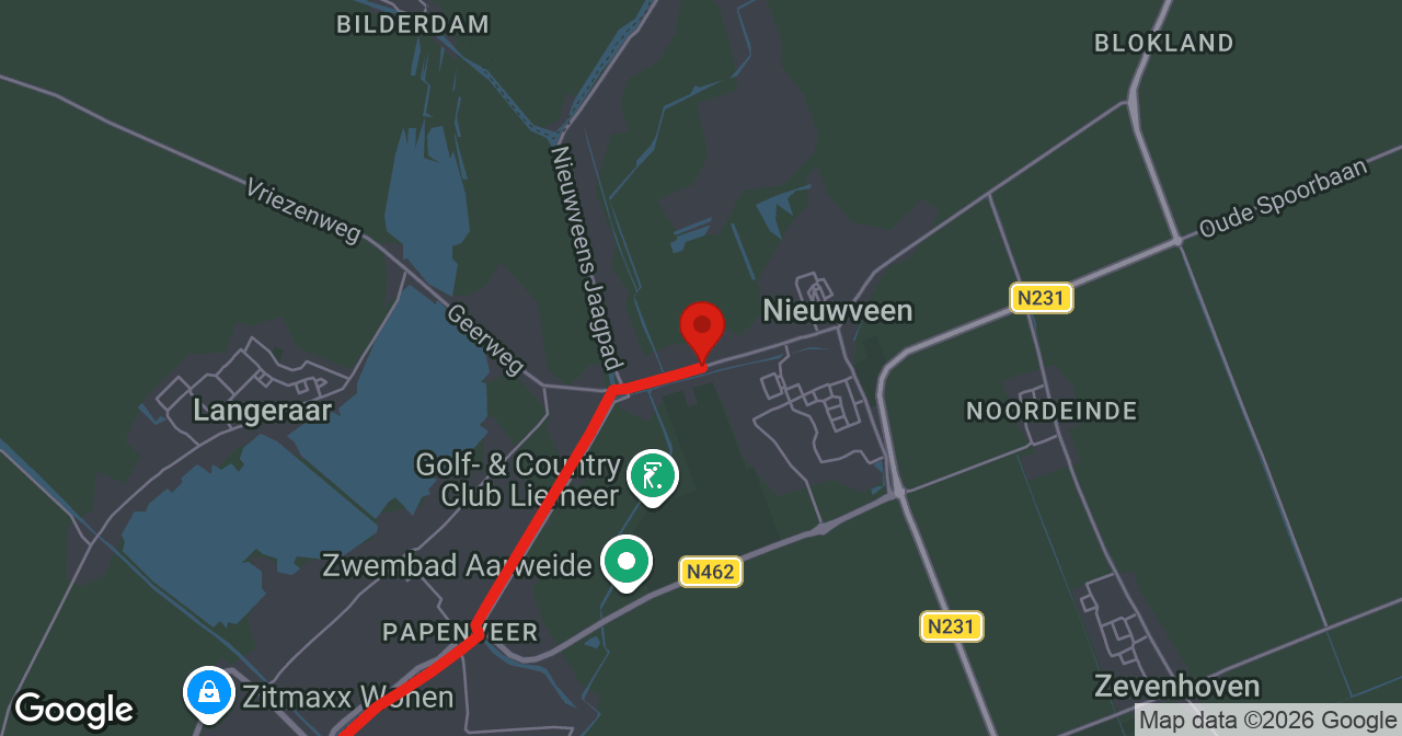 Kaart van de meldlocatie