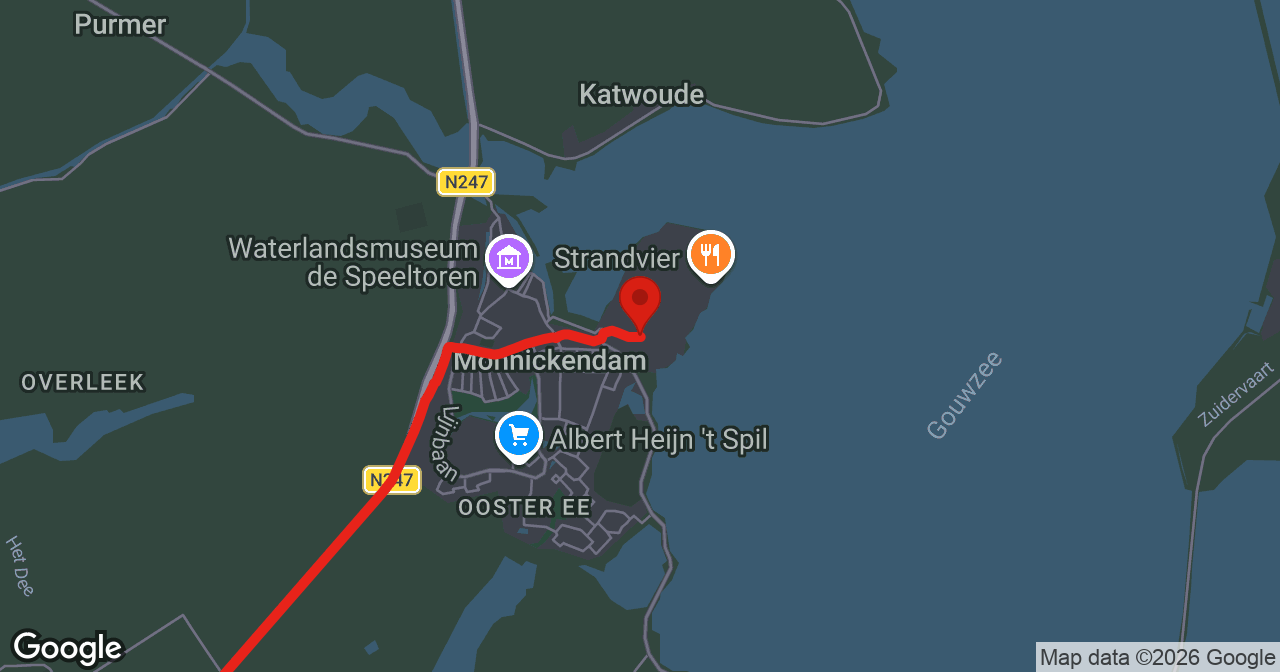 Kaart van de meldlocatie