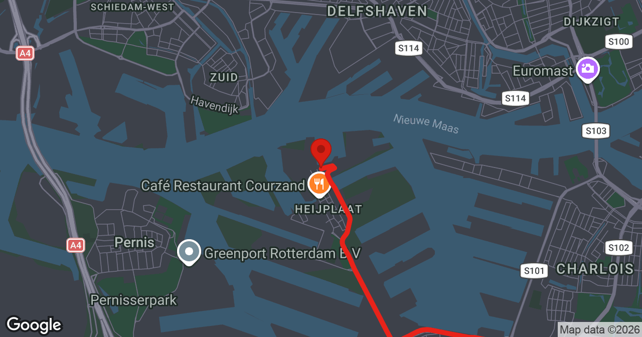 Kaart van de meldlocatie