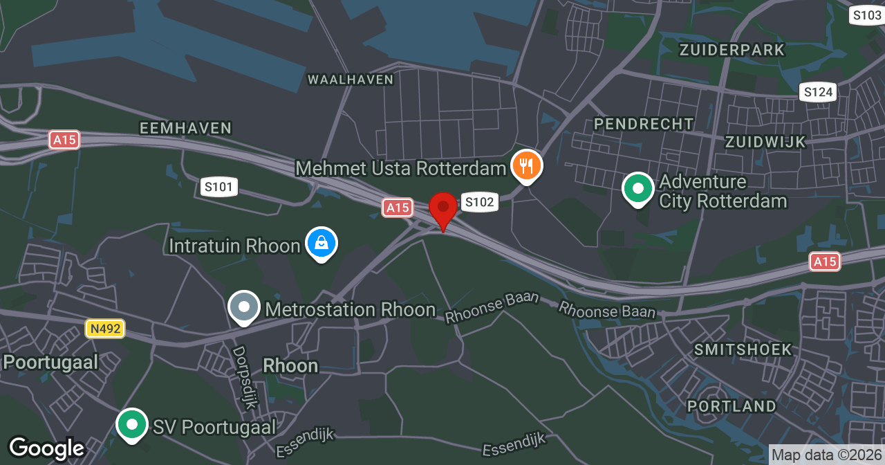 Kaart van de meldlocatie