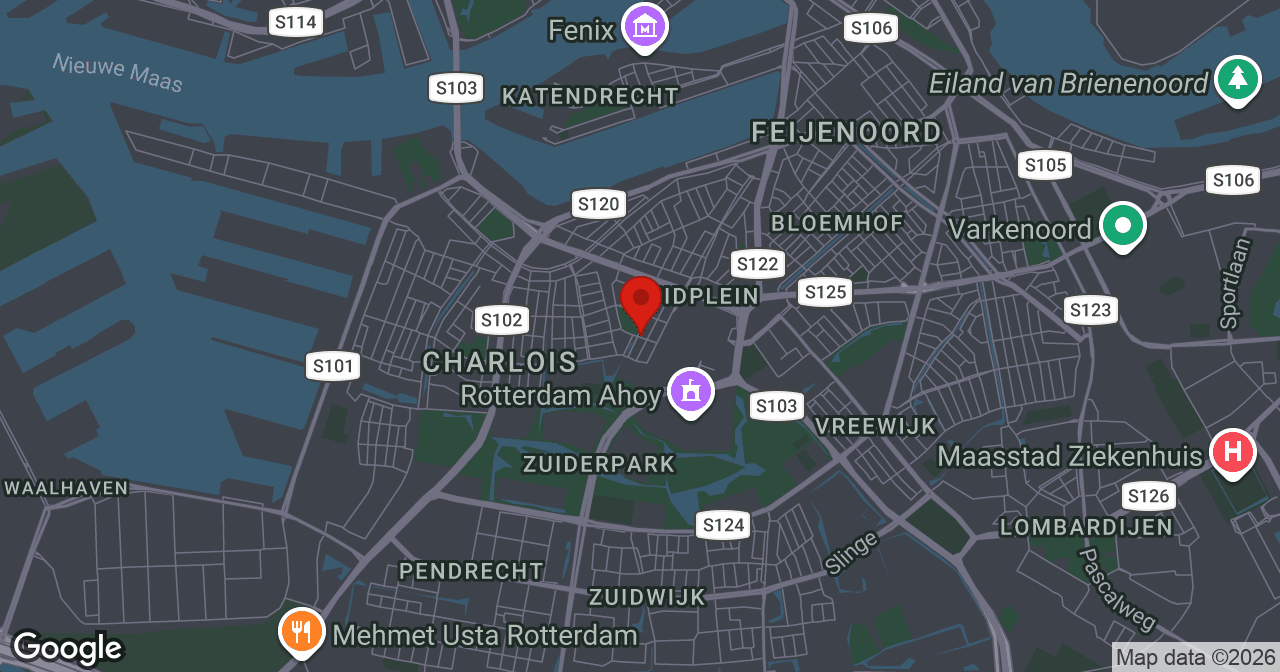 Kaart van de meldlocatie