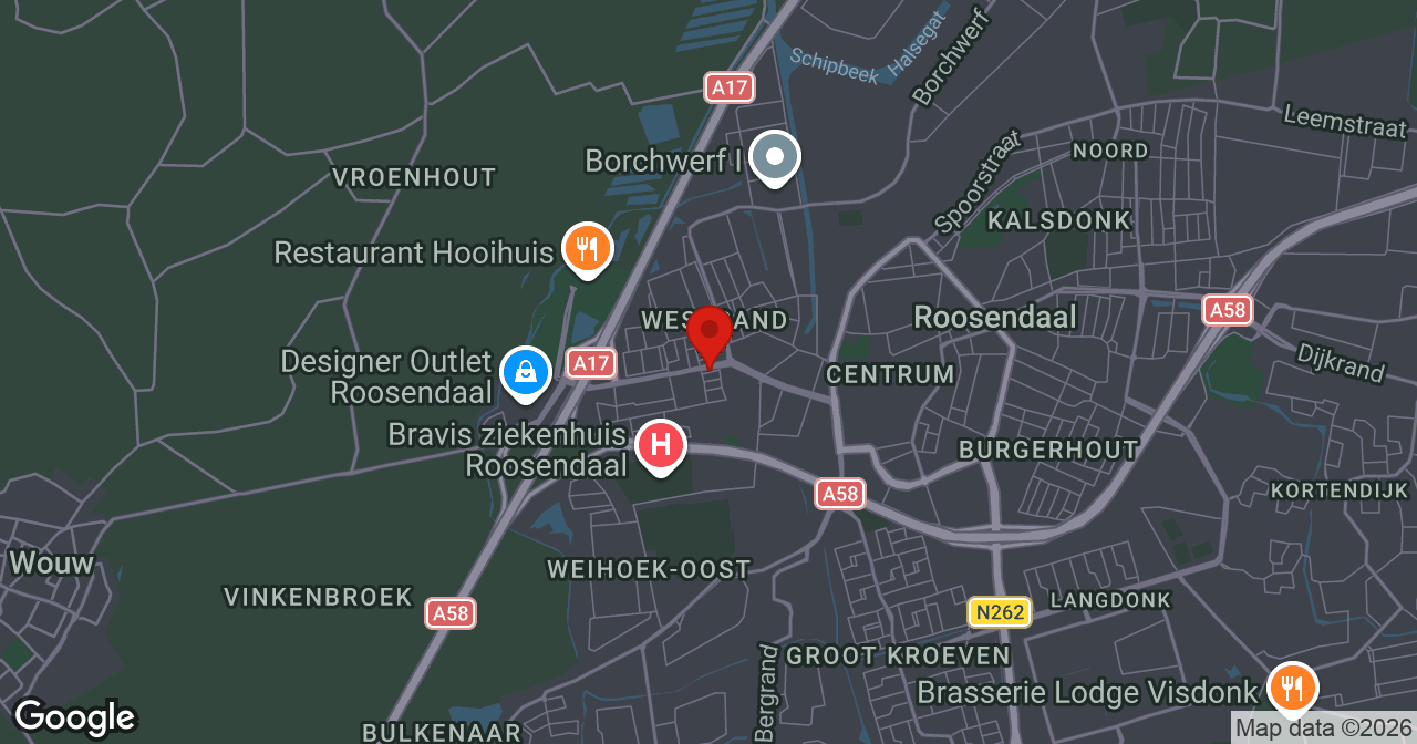 Kaart van de meldlocatie