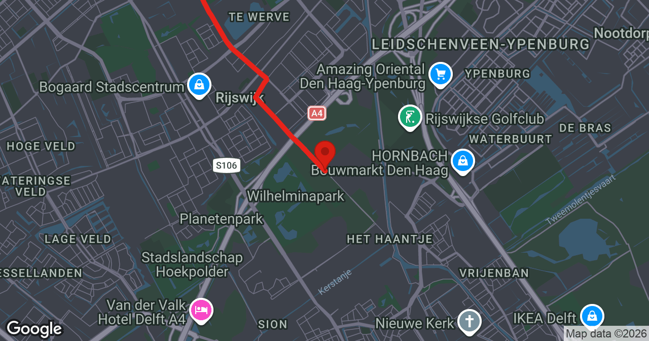 Kaart van de meldlocatie