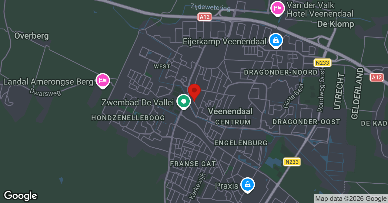 Kaart van de meldlocatie