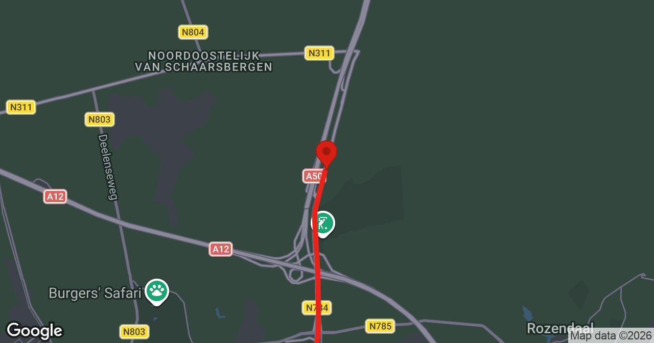 Kaart van de meldlocatie