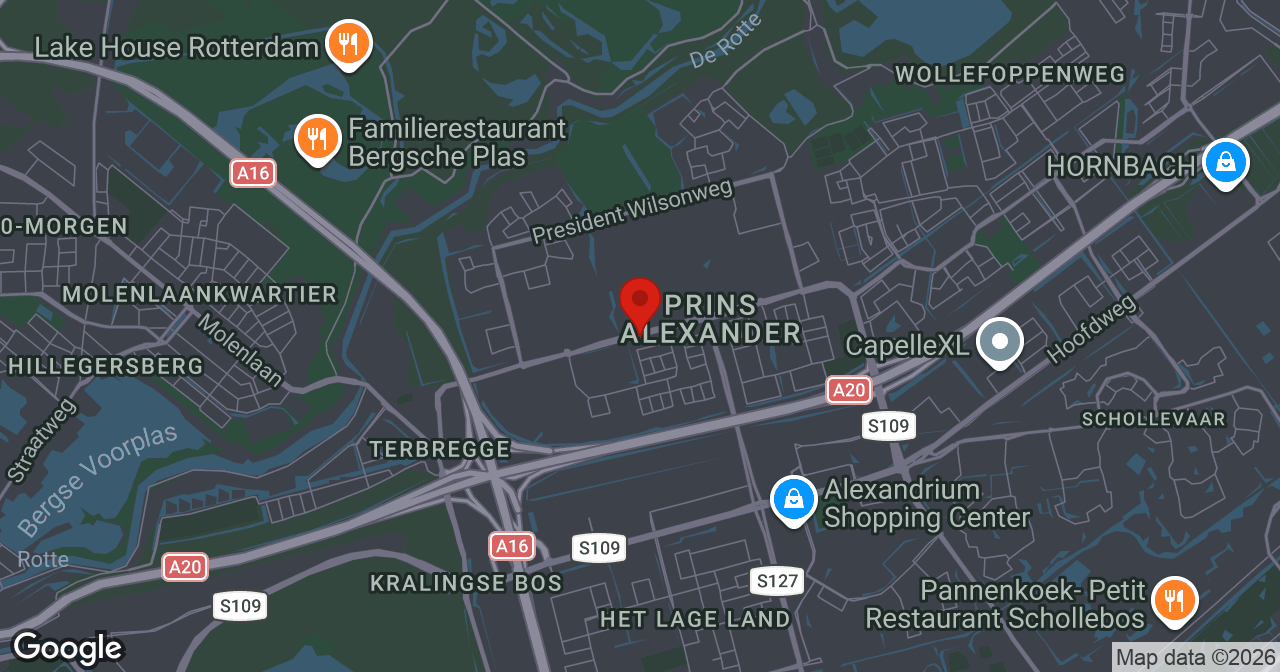 Kaart van de meldlocatie