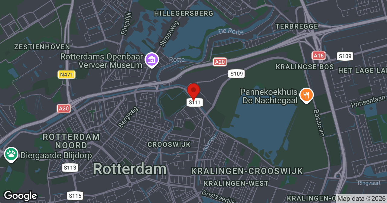 Kaart van de meldlocatie