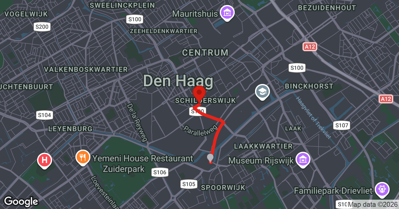 Kaart van de meldlocatie