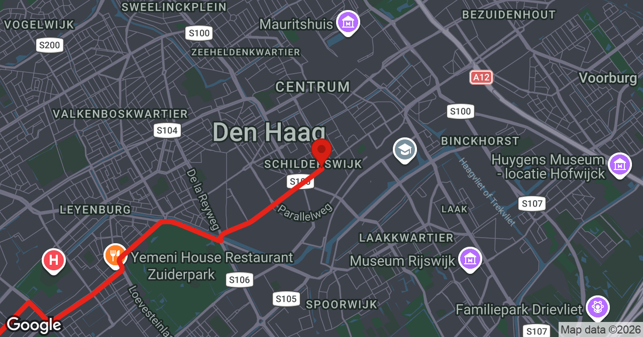 Kaart van de meldlocatie