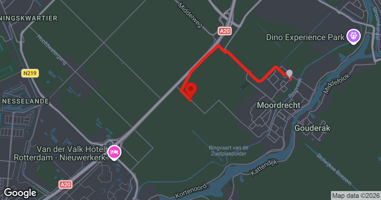 Kaart van de meldlocatie