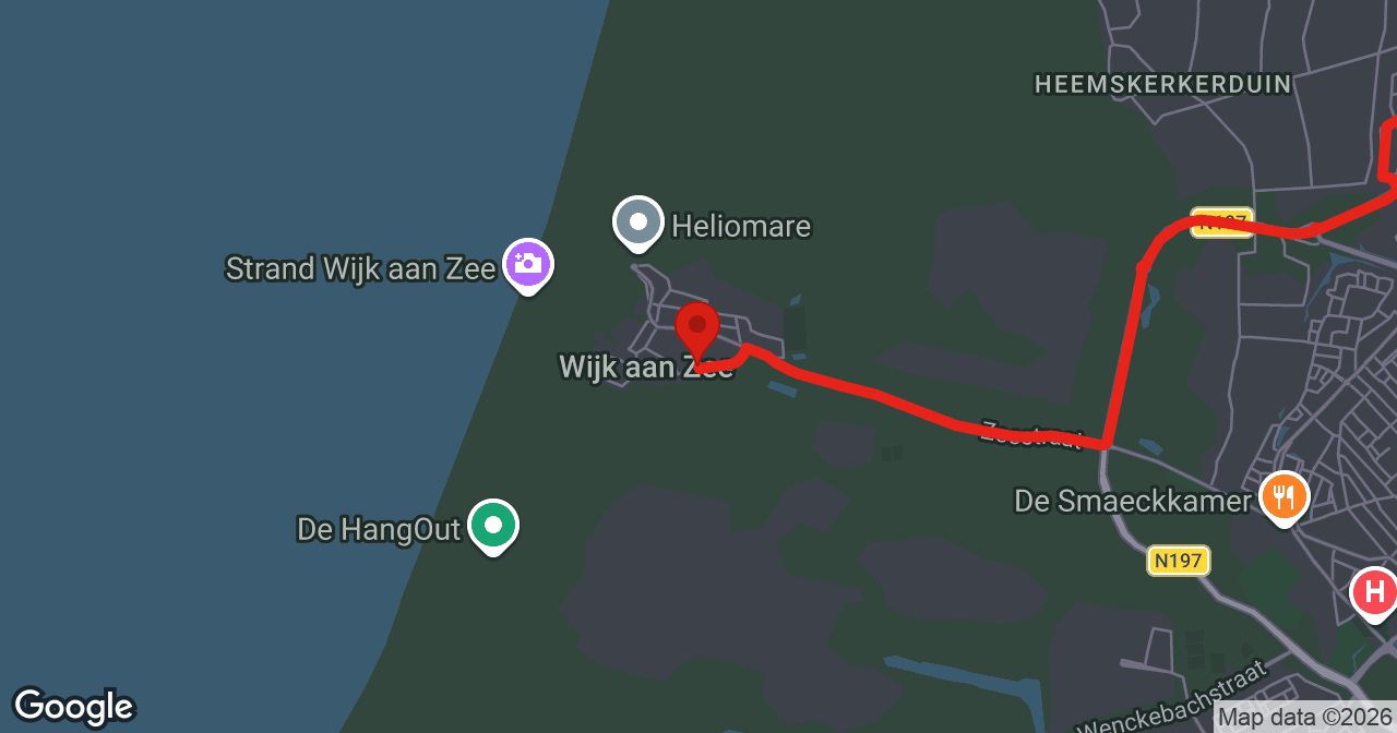 Kaart van de meldlocatie