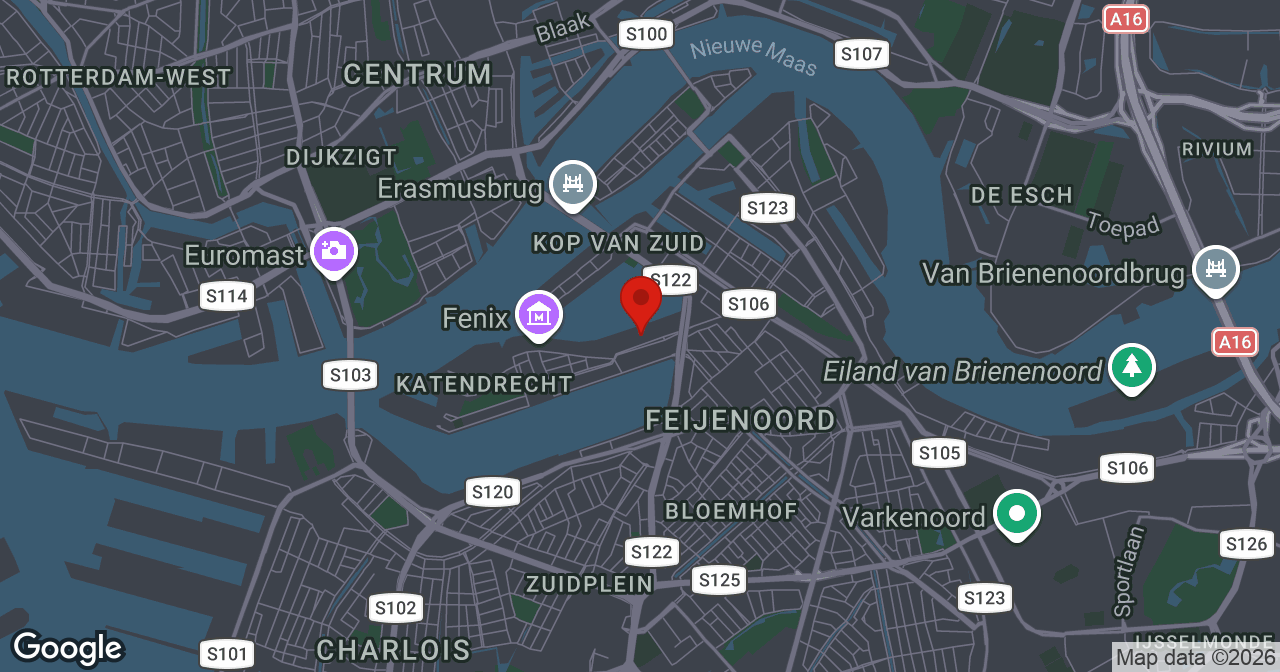 Kaart van de meldlocatie