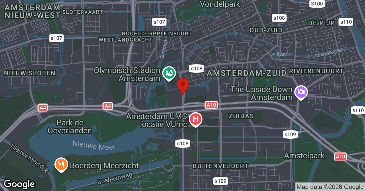 Kaart van de meldlocatie