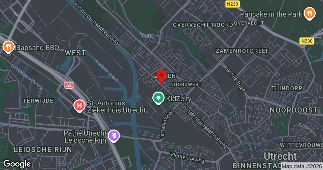 Kaart van de meldlocatie