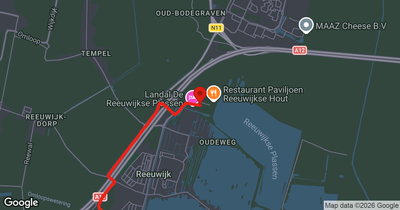Kaart van de meldlocatie