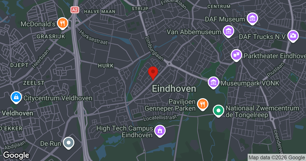 Kaart van de meldlocatie