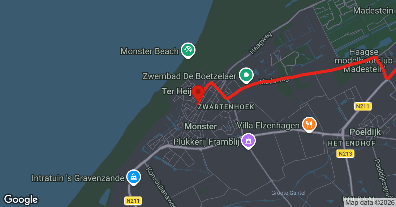 Kaart van de meldlocatie