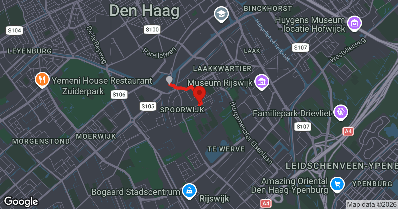 Kaart van de meldlocatie