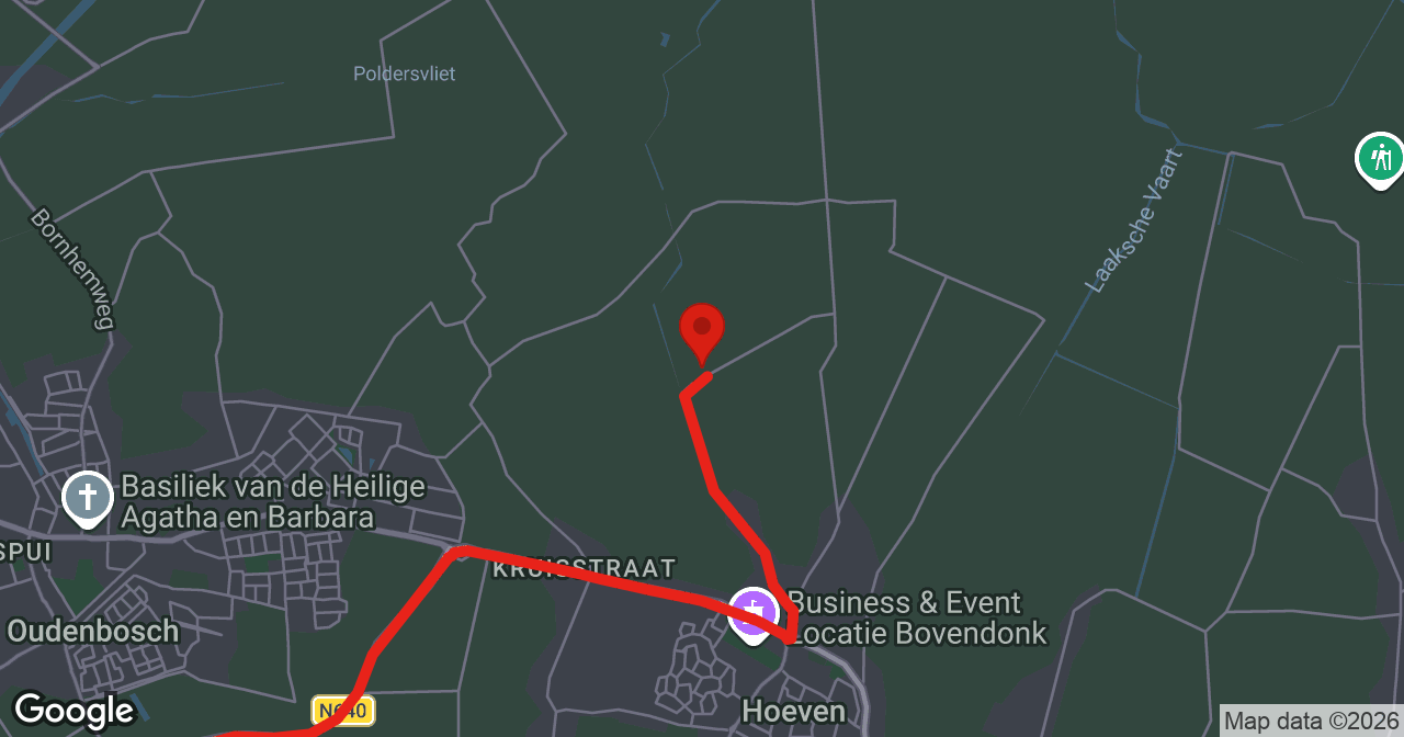 Kaart van de meldlocatie