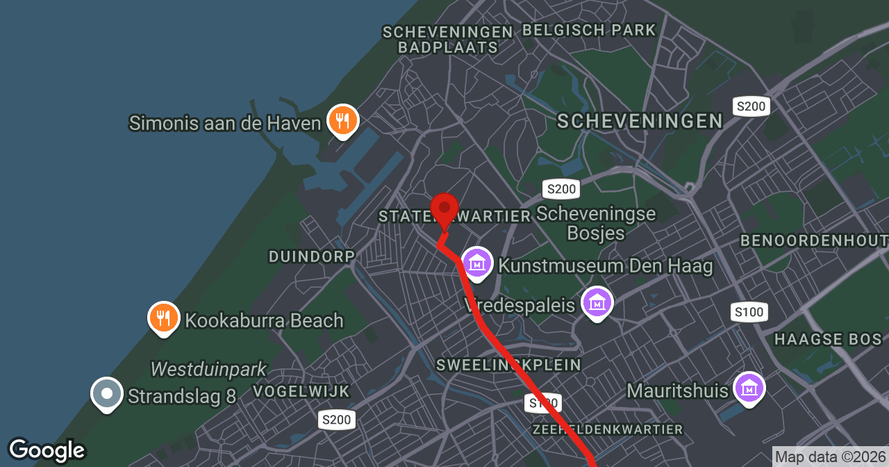 Kaart van de meldlocatie