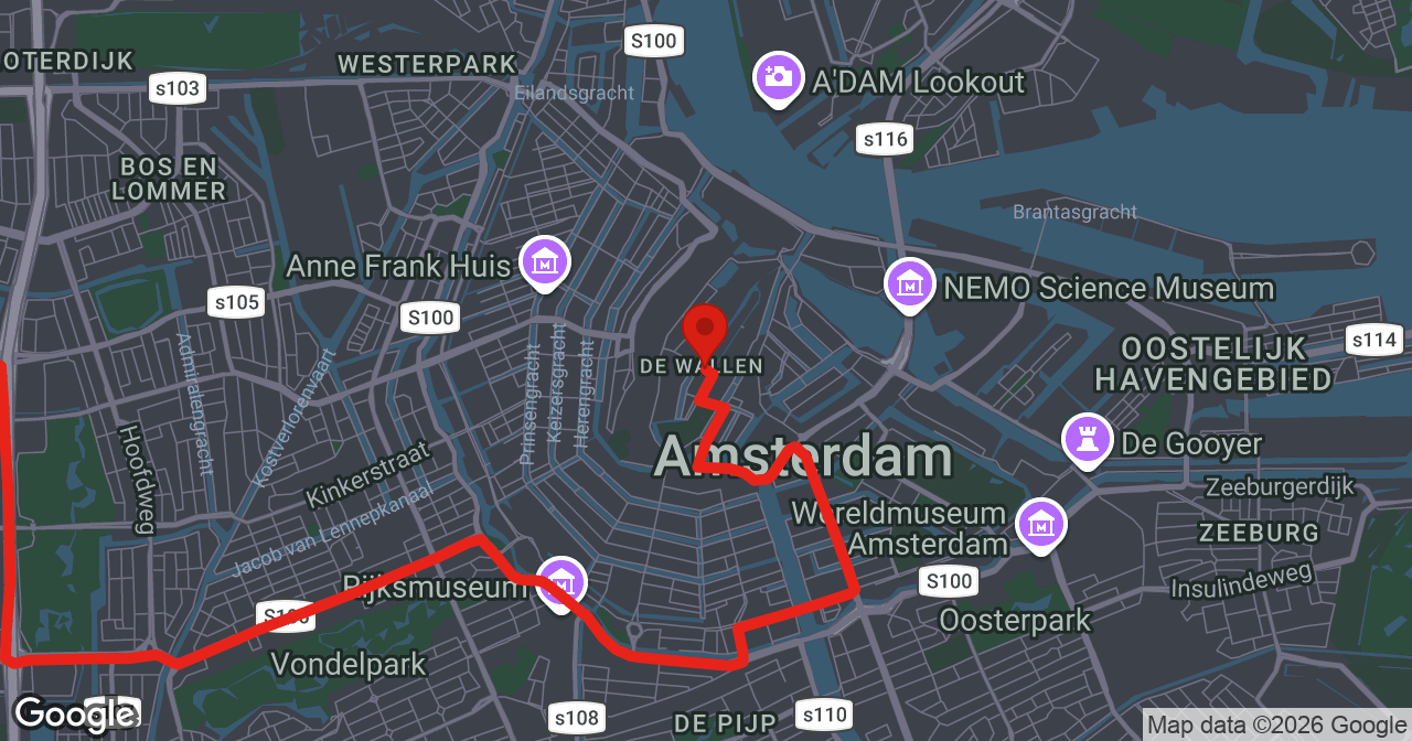 Kaart van de meldlocatie