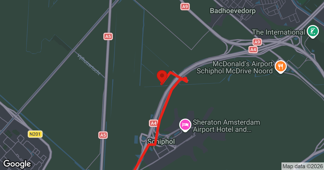 Kaart van de meldlocatie
