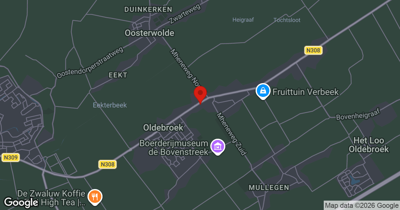 Kaart van de meldlocatie