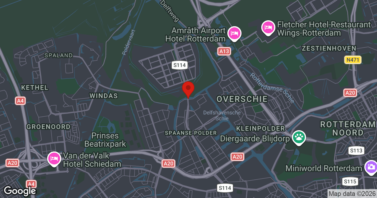 Kaart van de meldlocatie