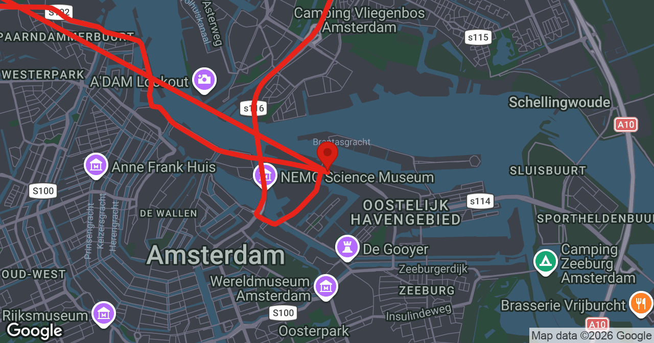 Kaart van de meldlocatie