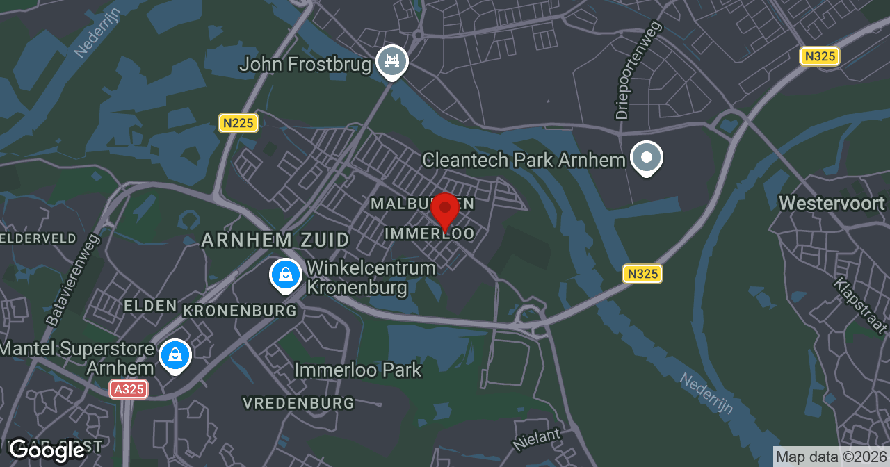Kaart van de meldlocatie