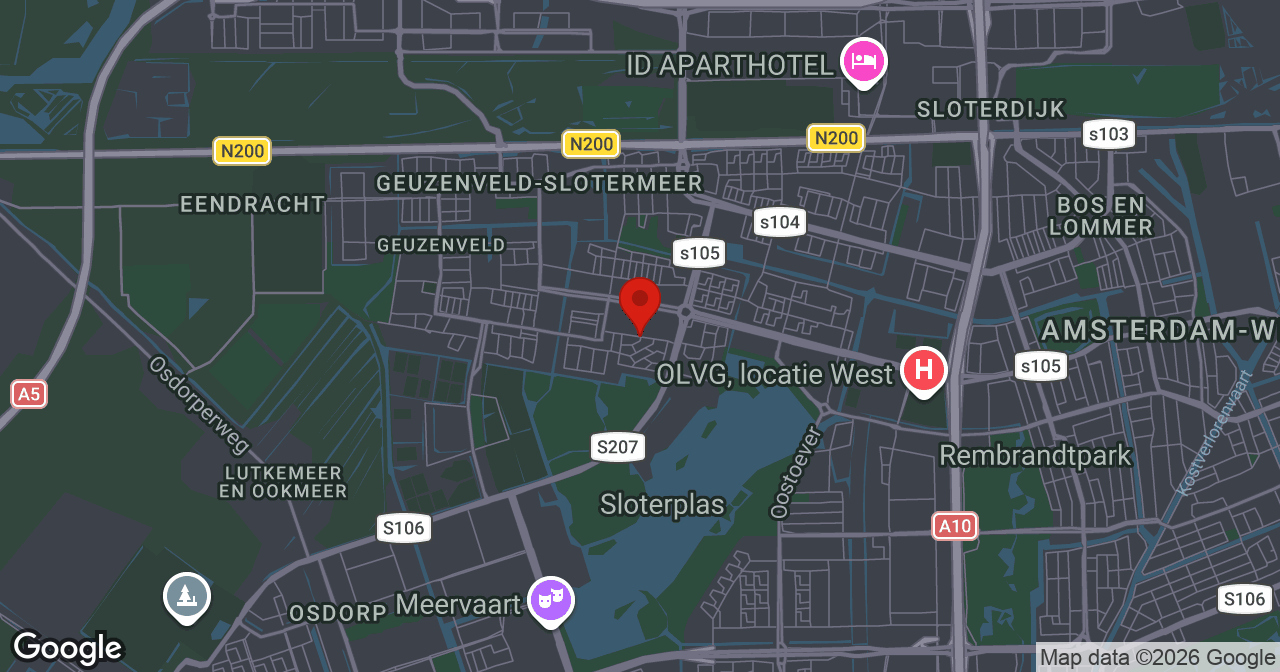 Kaart van de meldlocatie