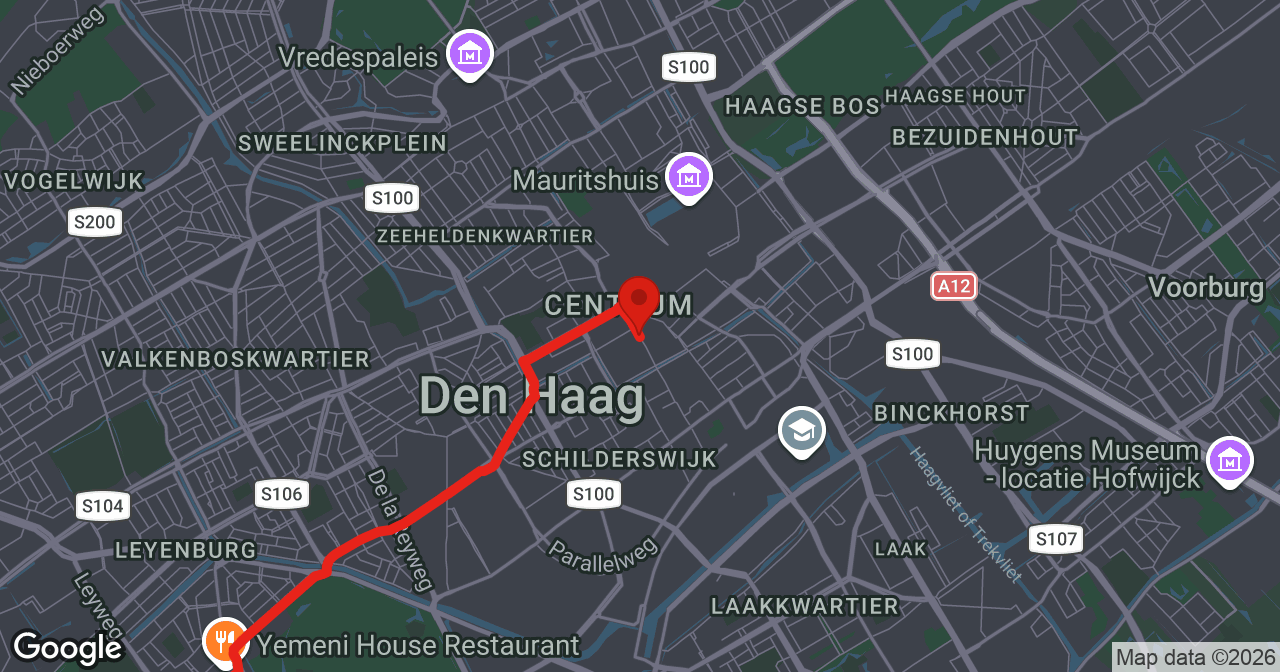 Kaart van de meldlocatie