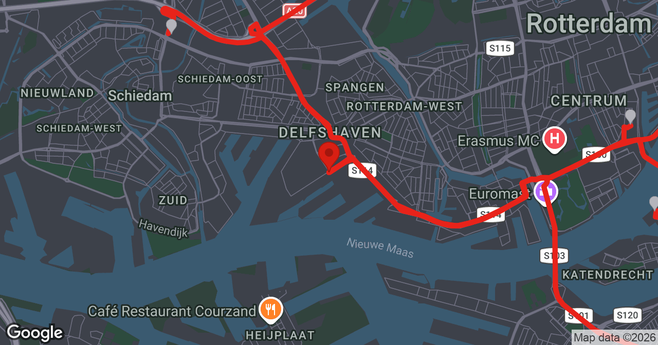 Kaart van de meldlocatie