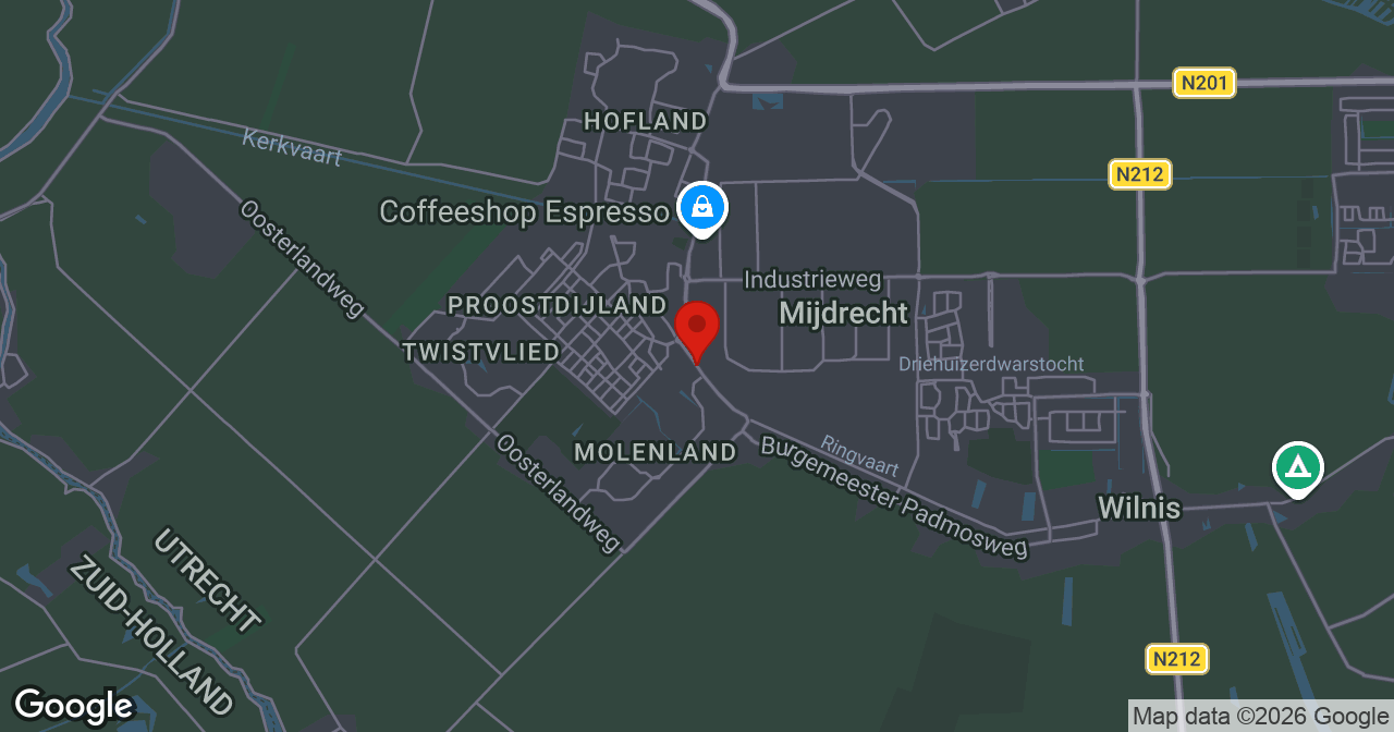 Kaart van de meldlocatie