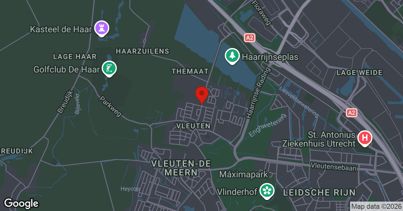 Kaart van de meldlocatie