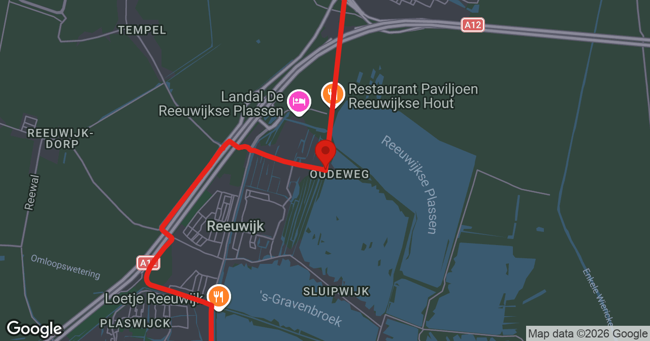 Kaart van de meldlocatie
