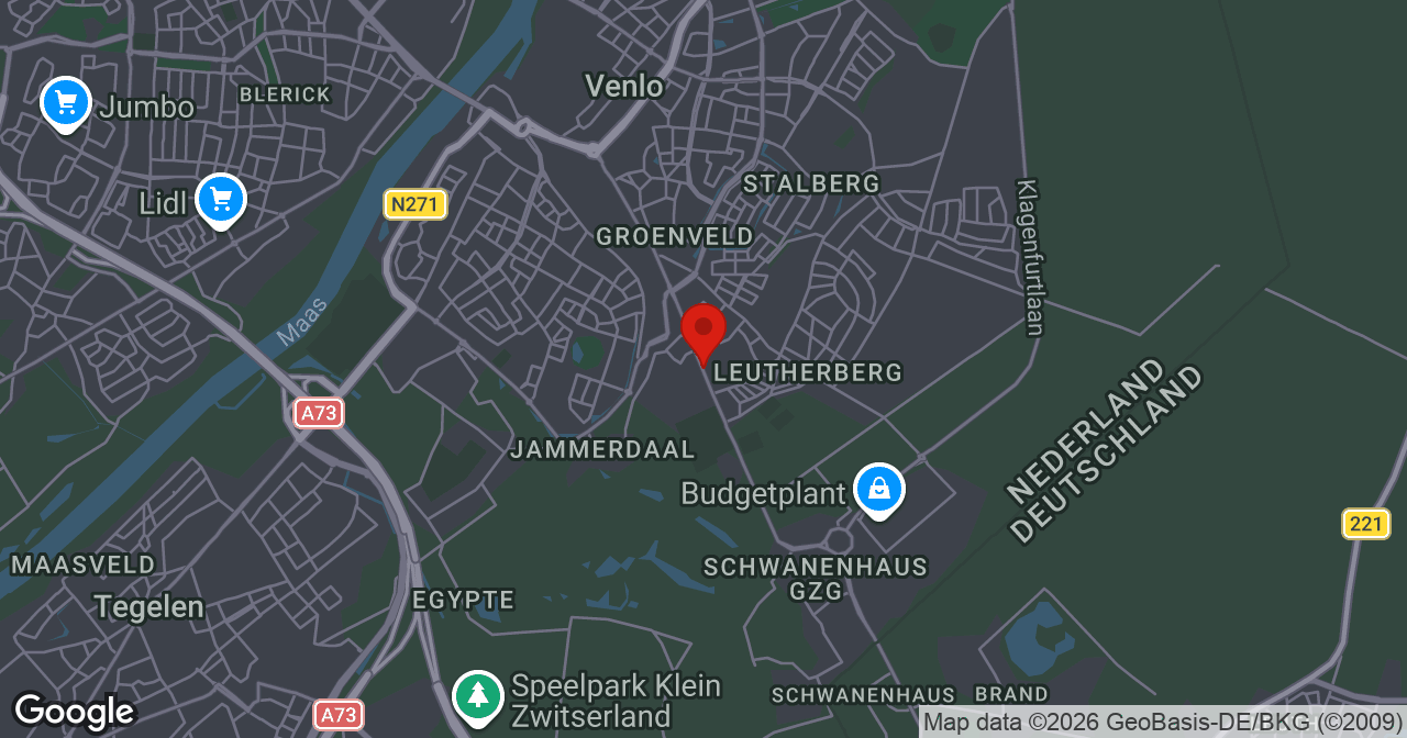 Kaart van de meldlocatie